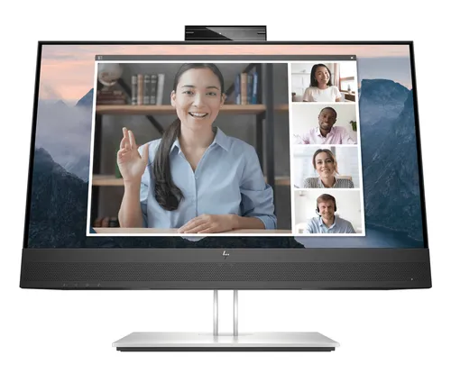 HP Monitor de videoconferencia FHD HP E24mv G4 23.8" LCD IPS Full HD HDMI VGA Altavoces