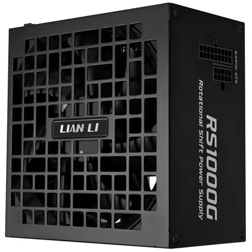 Lian Li Rotational Shift RS1000G 80 Plus Gold 1000W ATX 3.1 Modular Con Hub Negro