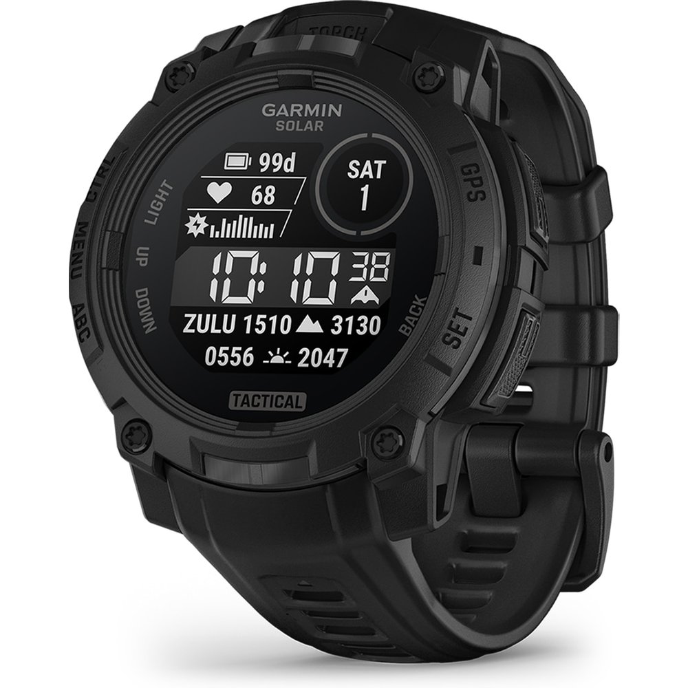 Garmin - Reloj Smartwatch unisex Instinct 3 - 45 mm, Solar, Tactical Edition Garmin.