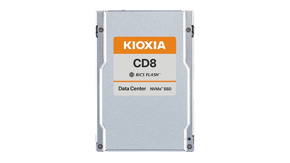 Kioxia SSD CD8-V 3.2TB U.2 (15mm) NVMe Gen4 SIE Mix Use KCD8XVUG3T20