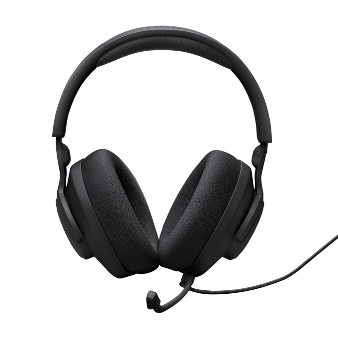 Auriculares gaming - JBL Quantum 100M2, Circumaurales, Diadema con cable, Micrófono, Negro