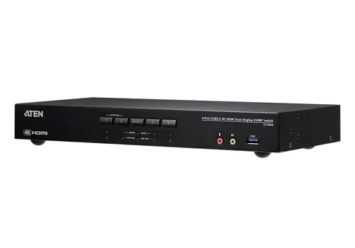 ATEN CS1844-AT-G interruptor KVM Negro CS1844-AT-G