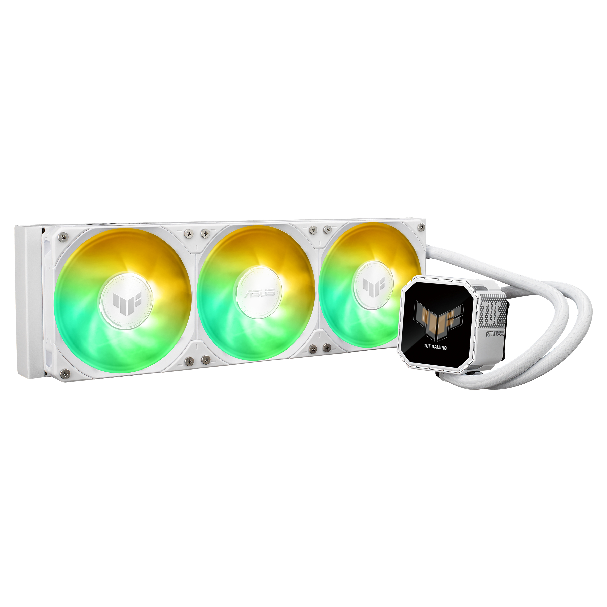 SISTEMA DE REFRIGERACION LIQUIDA ASUS PARA CPU TUF GAMING LC III 360 ARGB LCD WHITE EDITION