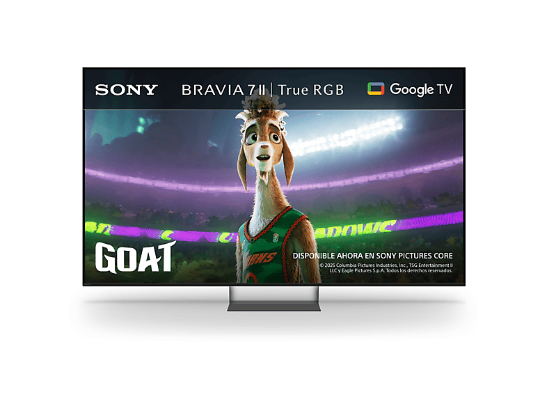 TV RGB Micro LED 55" - Sony BRAVIA 7 II, Triluminos Max, 4K, Google TV, XR Processor, PS5, IMAX Enhanced, Dolby Atmos/Vision, 120Hz, 55XR75M2