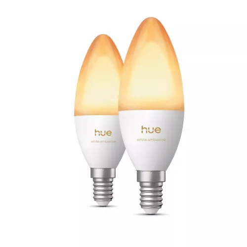 Philips Hue White Ambiance Vela B39 - Bombilla Led Inteligente E14