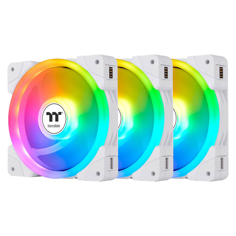 Thermaltake Swafan EX12 ARGB 120mm Triple Pack Blanco