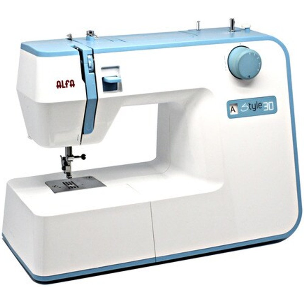 Alfa - Máquina de coser Alfa Style30 con 19 puntadas. ..
