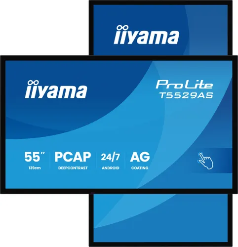 iiyama T5529AS-B1AG Pantalla Interactiva Todo-en-Uno de T5529AS-B1AG