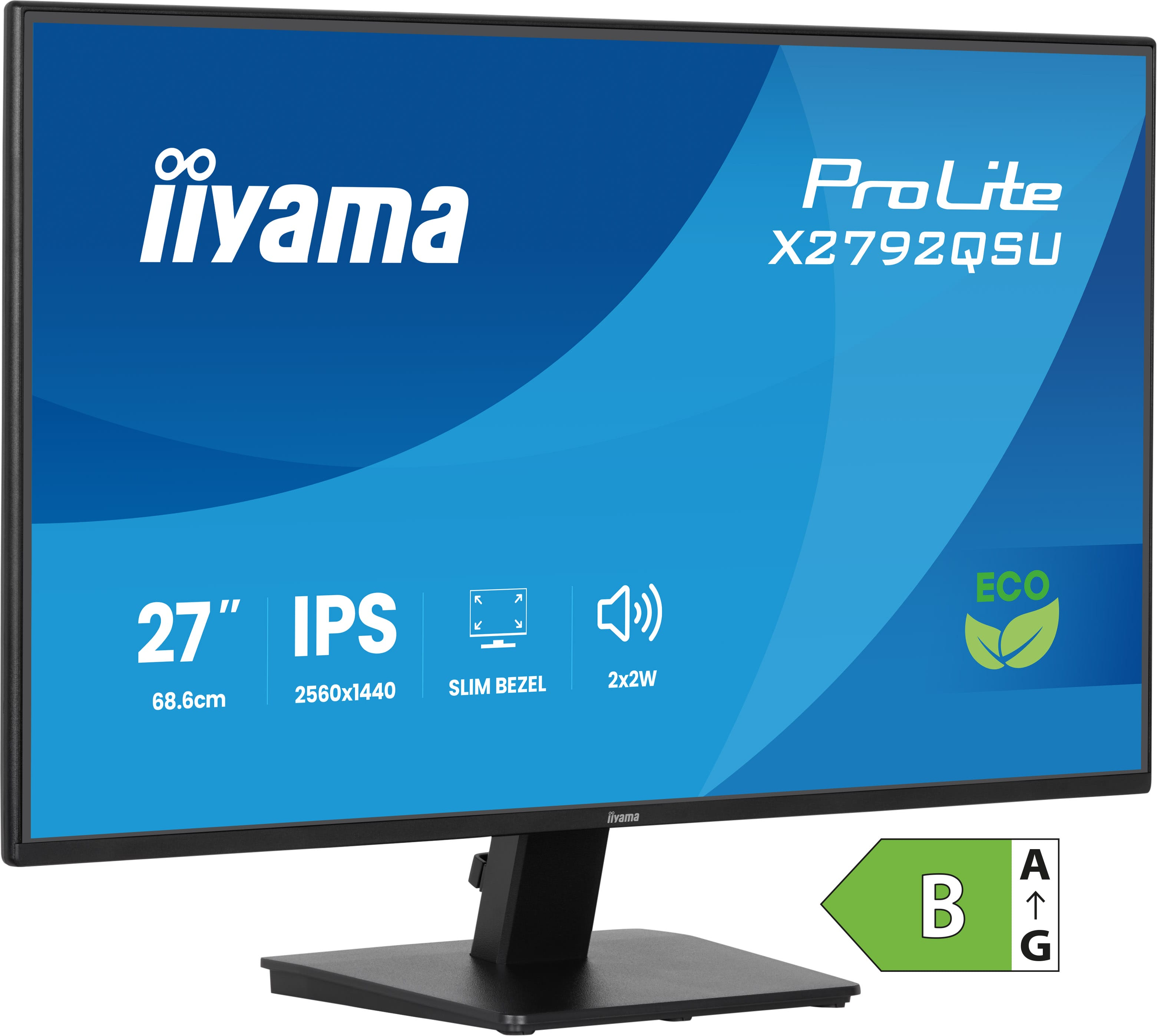 iiyama ProLite X2792QSU-B1 pantalla para PC 68,6 cm (27") X2792QSU-B1