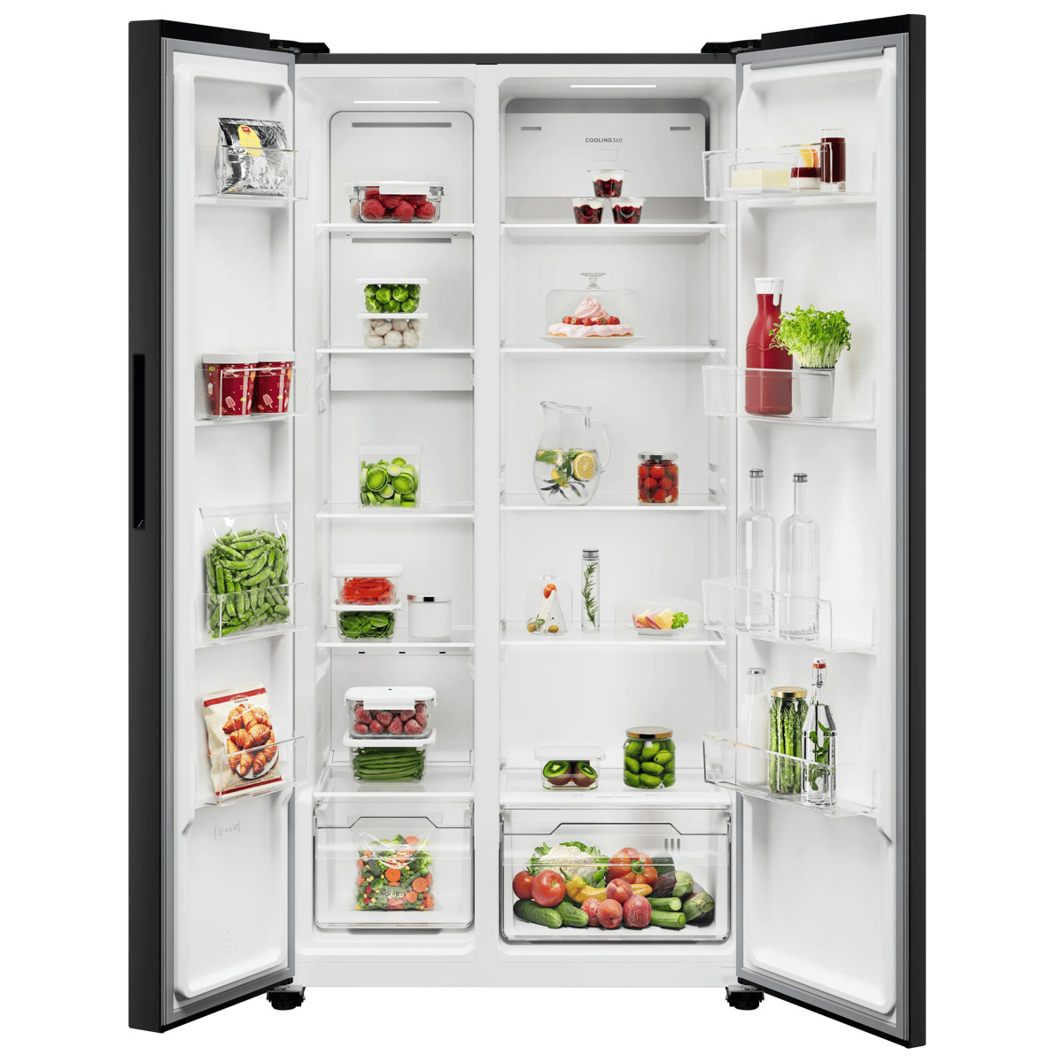 AEG Frigorífico americano de libre instalación Serie 6000 Negro de 177 cm TX6MR531EE