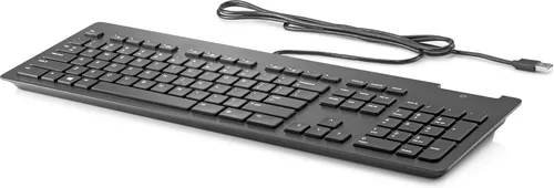 Teclado USB con cable HP Business Slim Smartcard negro Z9H48AA#ABB