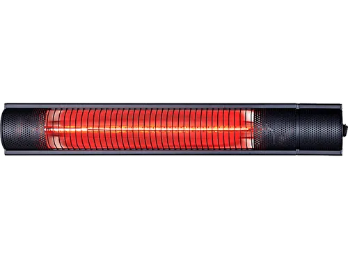 Estufa eléctrica - OK OPH 206324 ES, 2000 W, Para Pared/Techo, IP55, Negro