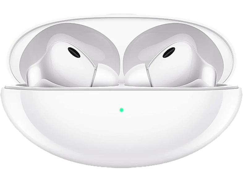 Auriculares True Wireless - Huawei FreeBuds Neo, 10h Autonomía, Cancelación de Ruido Activa, 3 Micrófonos, Ice White