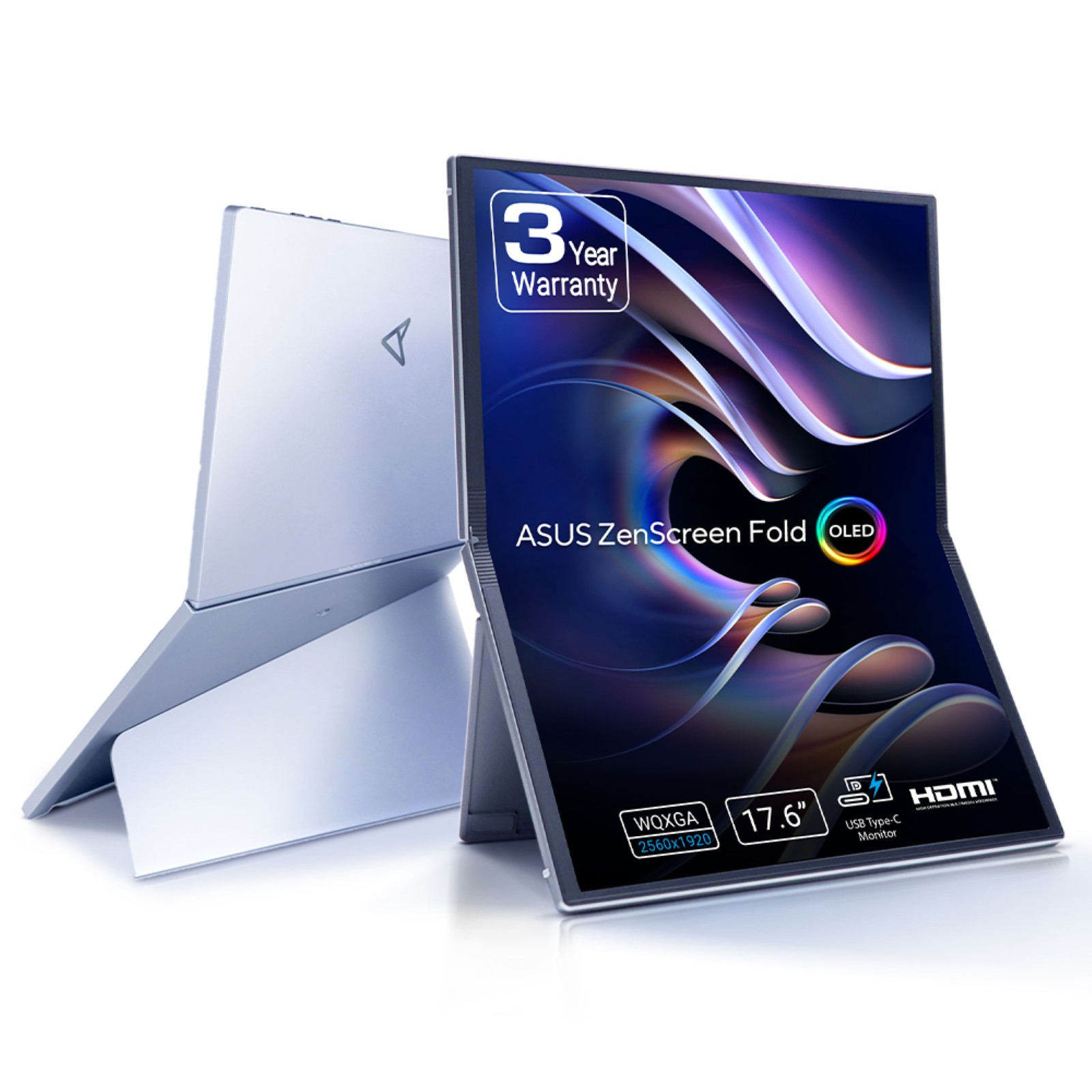 ASUS ZenScreen Fold OLED MQ17QH pantalla para PC 43,9 90LM09EV-B01170