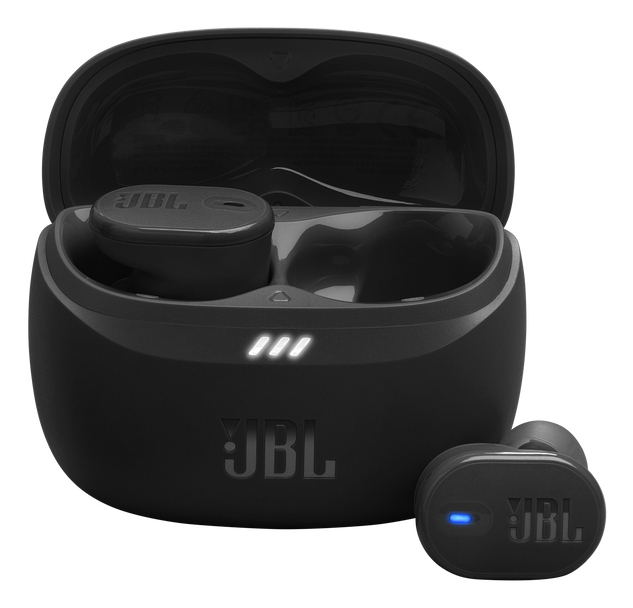 Auriculares True Wireless - JBL Tune Buds 2, 48 h Autonomía, IP54, Cancelación de ruido, Ergonómico, Negro