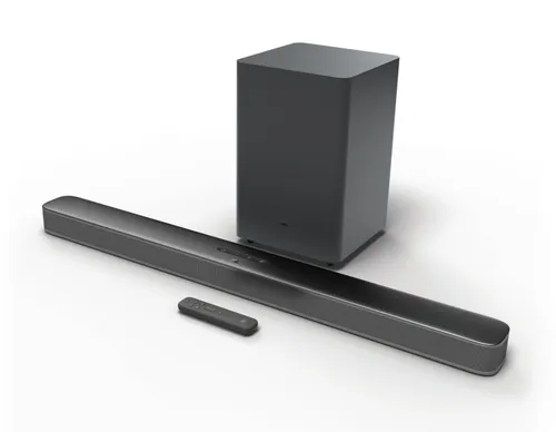 Barra de sonido - JBL 2.1 Deep Bass (MK2), Bluetooth, Subwoofer Inalámbrico, 50 W, Negro