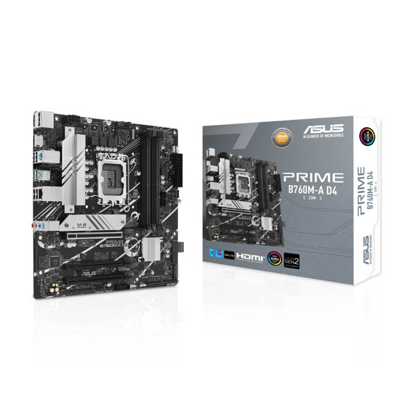 Asus Intel PRIME B760M-A D4-CSM LGA 1700