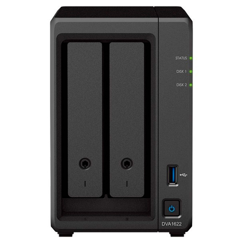 Synology Videovigilancia 4K DVA1622 2 Bahías