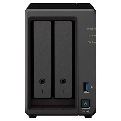 Synology Videovigilancia 4K DVA1622 2 Bahías