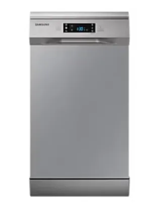 Lavavajillas - Samsung DW50R4070FS/EC, 10 Servicios, 6 programas, 44.9 cm, Sistema AutoOpen, Configuración Flexible, Inox