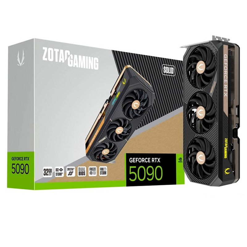 Zotac Gaming GeForce RTX 5090 SOLID 32GB GDDR7 DLSS4