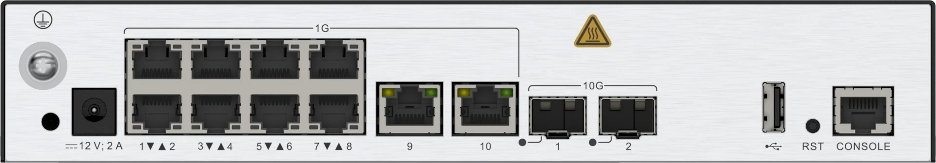 Huawei AP Controller AC650-256AP mainframe (10*GE ports 02355NCH