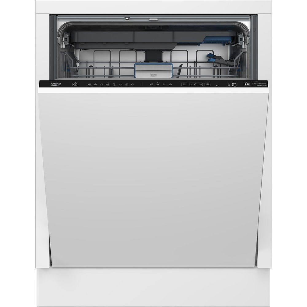 Beko - Lavavajillas Integrable Beko Power Intense, 15 servicios, 60 cm, 3ª Bandeja - BDIN38551P.