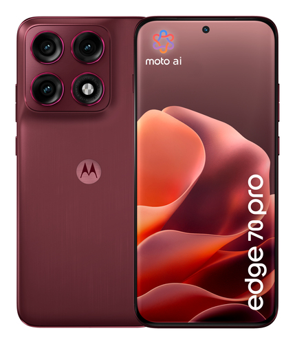 Motorola Moto Edge 70 Pro 6.78" 12GB 512GB 5G PANTONE Zinfandel
