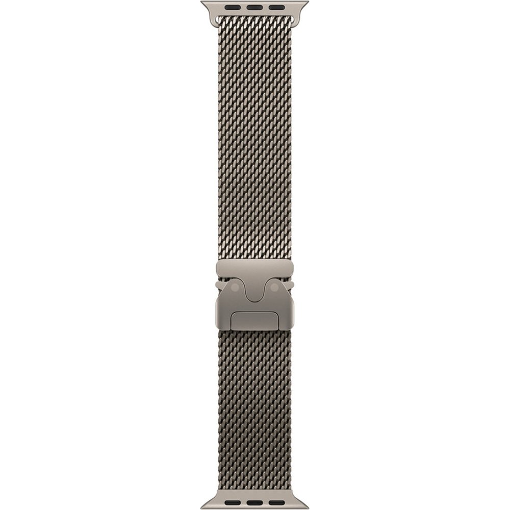 Apple - Pulsera Milanese Loop Apple Natural 49 mm Talla L.