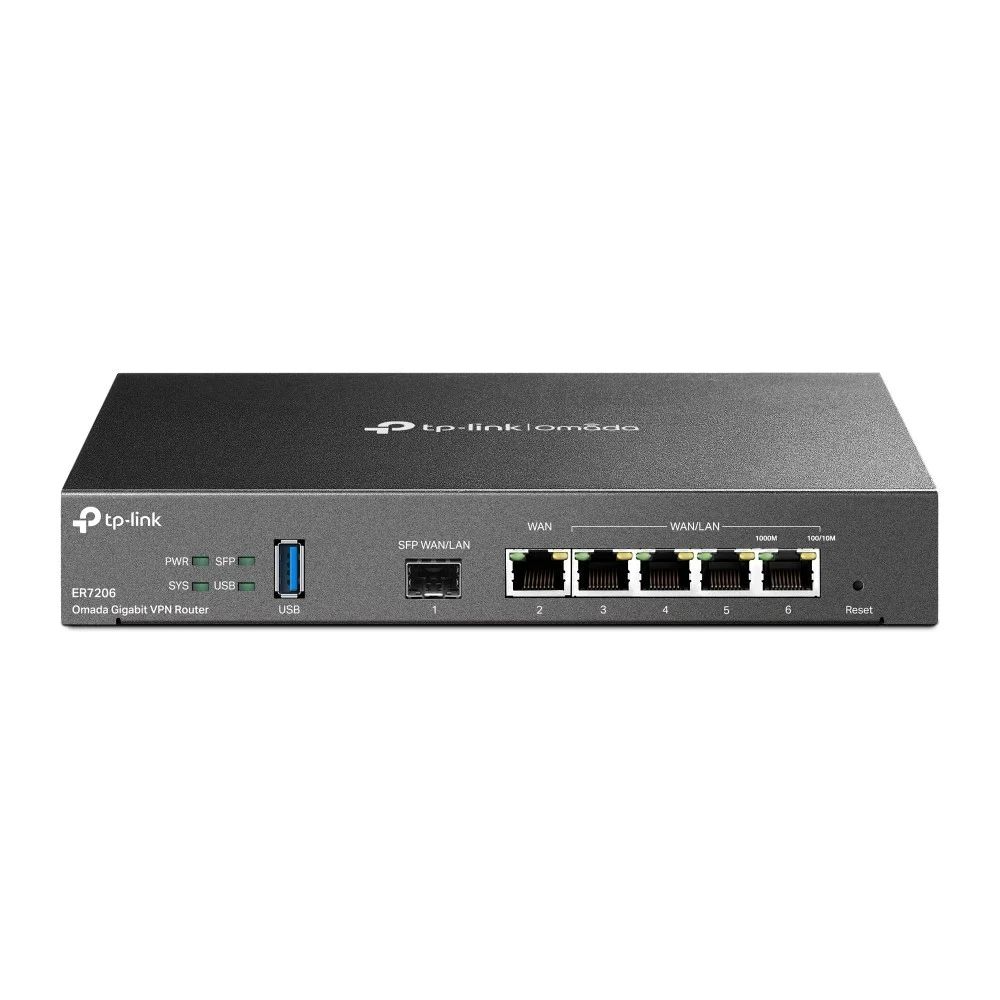 TP-Link ER7206 (TL-ER7206) router Gigabit Ethernet Negro ER7206