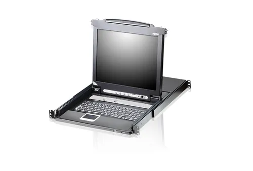 Aten CL5708M-ATA-SG 8-Port PS/2-USB VGA 17" LCD CL5708M-ATA-SG