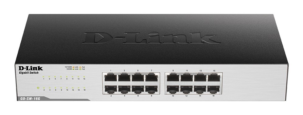 D-Link GO-SW-16G No administrado L2 Gigabit Ethernet GO-SW-16G/E