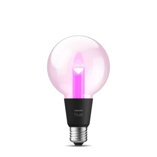 Philips Hue White & Color Ambiance Bombilla Inteligente G95 - E27