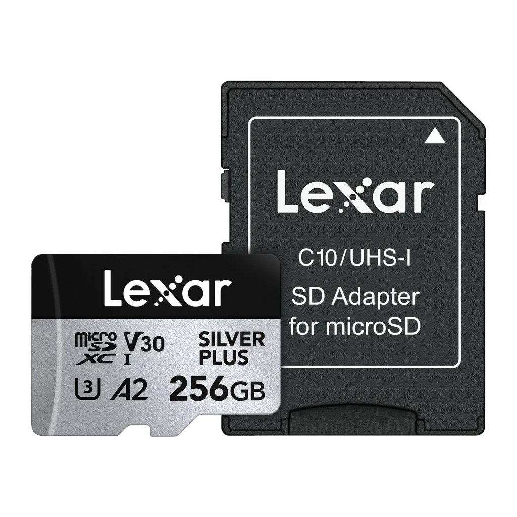 Tarjeta microSDXC Lexar Professional Plata Plus 256GB