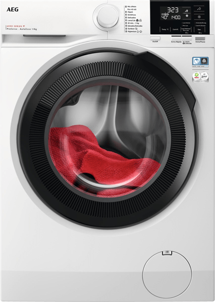 AEG Lavadora de libre instalación Serie 6000 ProSense® Autodose de 9.0 kg LFR6194O4Q