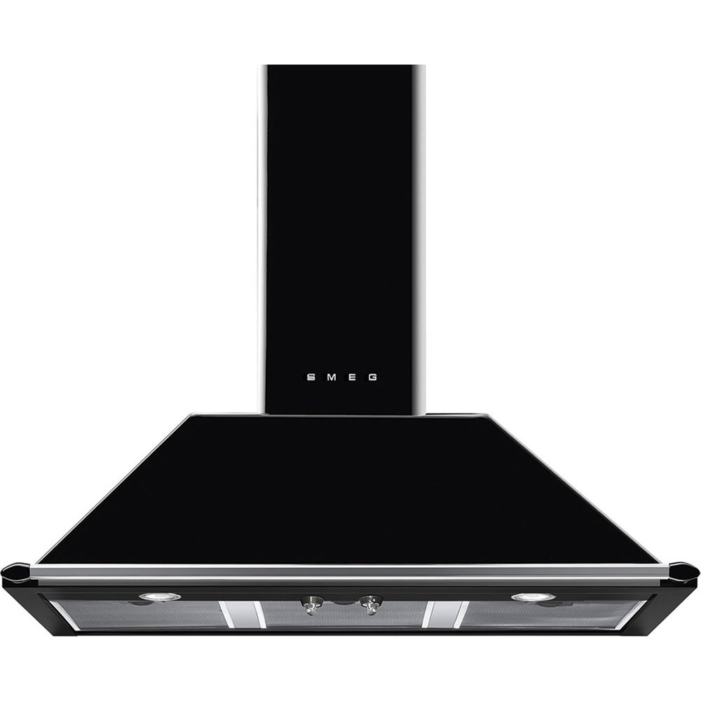 Smeg - Campana decorativa Smeg 3 velocidades + intensiva - KT100BLE.