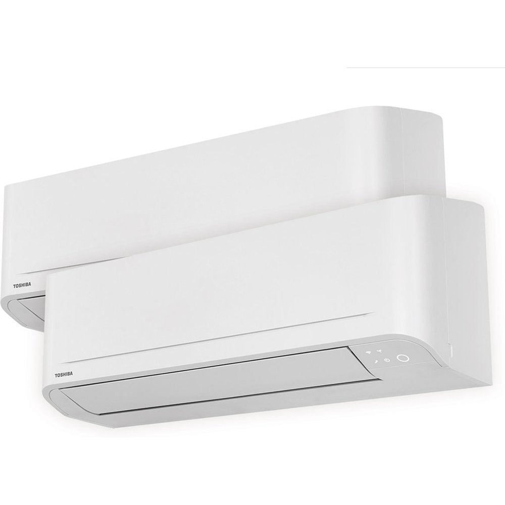 Toshiba - Aire acondicionado Multisplit 2x1 Toshiba Inverter con 2.150 frig-h y 4.472 frig-h - 10+16CONNECT.