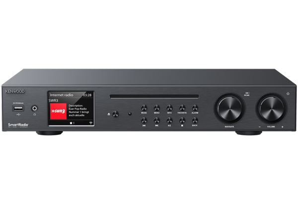 Receptor Hi-Fi Kenwood 60W Streaming Negro KR-W8000SCD