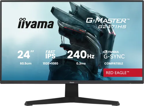 iiyama G-MASTER G2471HS-B1 pantalla para PC 60,5 cm (23.8") G2471HS-B1