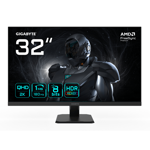 Gigabyte GS32QA 32" QHD 2K IPS 180Hz 1ms HDR AMD FreeSync Premium EU
