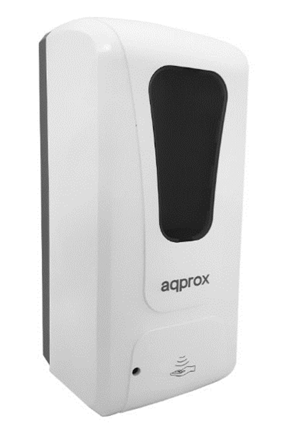 DISPENSADOR AUTOMATICO APPROX SANITIZER PARA GEL Y LIQUIDO MEDIANTE SENSOR DE MOVIMIENTO INFRARROJO