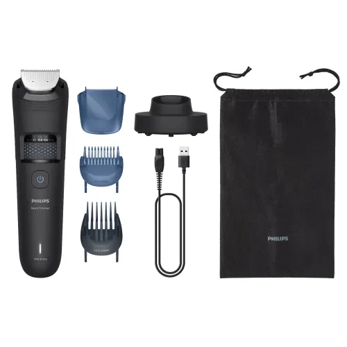 Cortapelos Philips Beard Trimmer Series 5000 BT5780/15 Seco y mojado