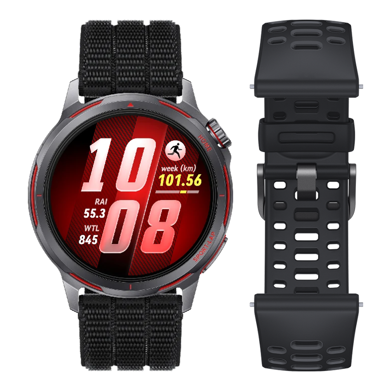 Smartwatch - Huawei WATCH GT Runner 2, Reloj Inteligente con GPS UltraPreciso en runnning, 14 días Autonomía, Maratón Mode, 5ATM, ECG, Pago NFC, Negro