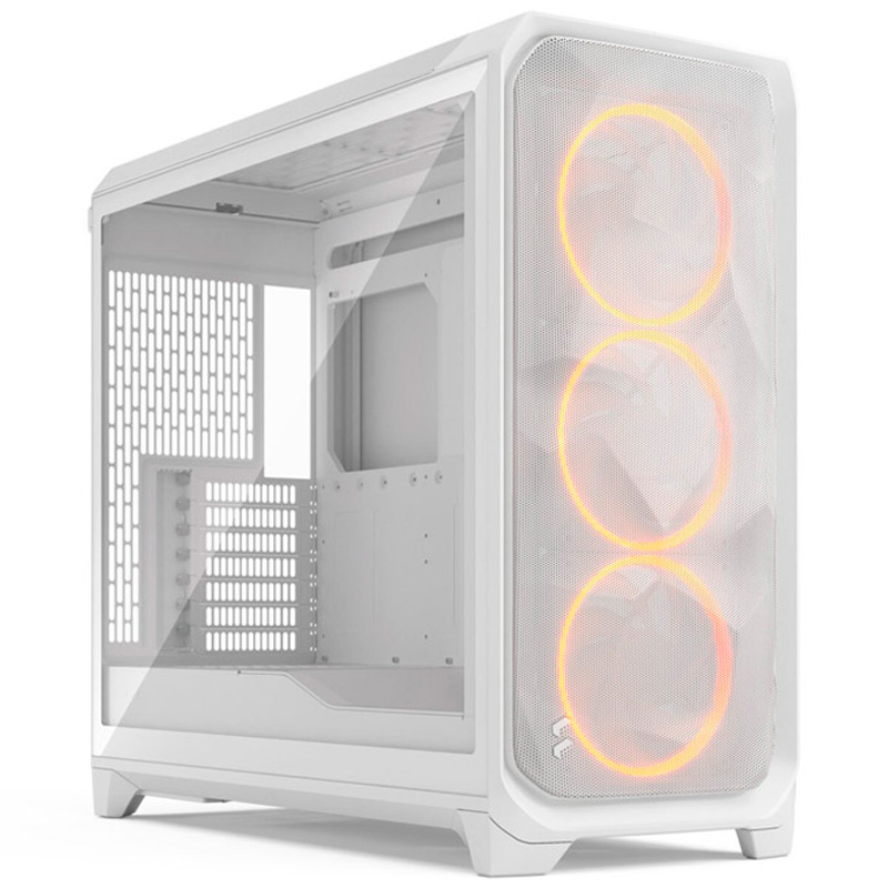 Caja FRACTAL DESING Meshify 3 XL RGB Blanco