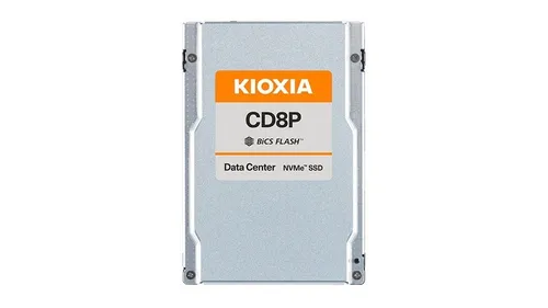 Kioxia SSD CD8P-R 15.36TB U.2 (15mm) NVMe Gen5 SIE Read KCD8XPUG15T3