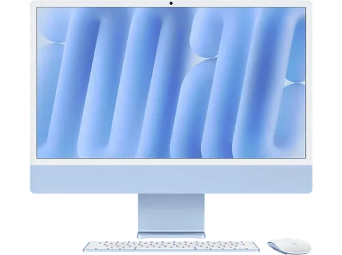 Apple iMac (2026) 24" Retina 4.5K, chip M6, CPU de 12 núcleos, GPU 16 GB RAM, 512 SSD, Azul