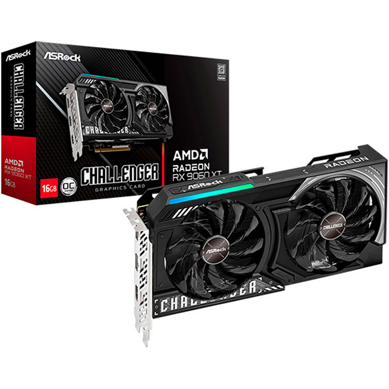 AS Rock AMD Radeon RX 9060 XT Challenger OC 16GB GDDR6