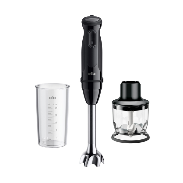 Braun Batidora de mano Minipimer3 MQ30201M Negra