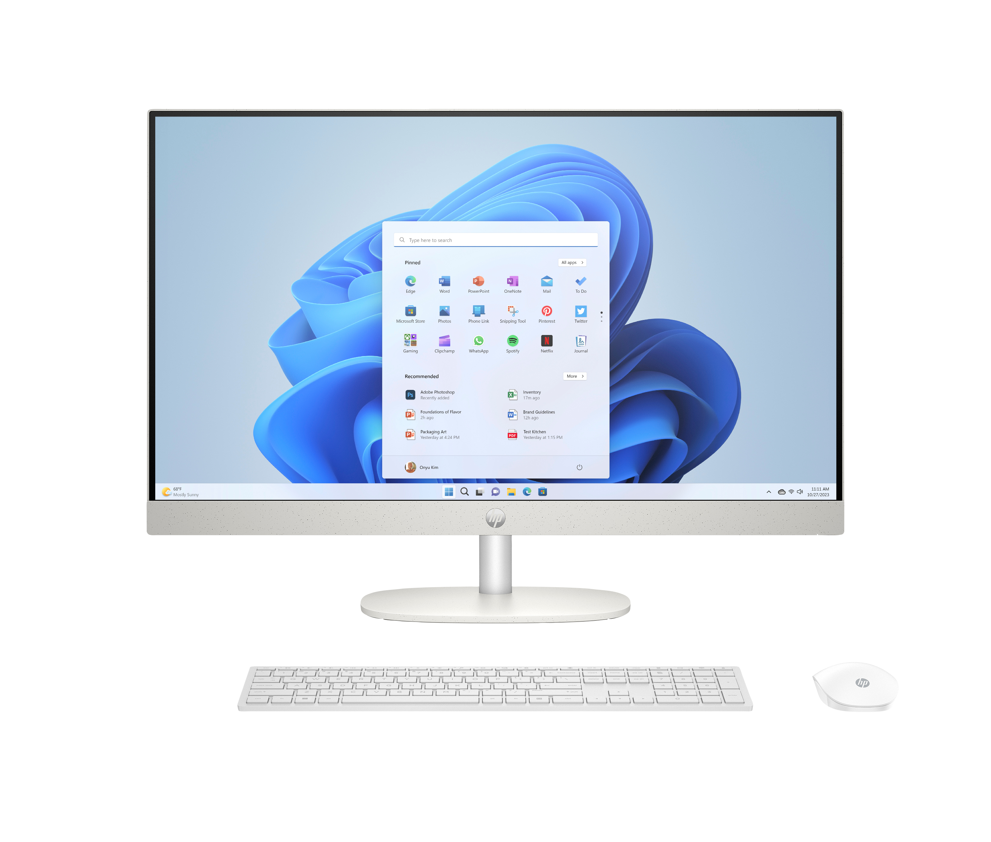 HP - All-in-One HP 27-cr0134ns, Intel Core i5-1335U, 16GB, 512GB SSD, 27", W11.