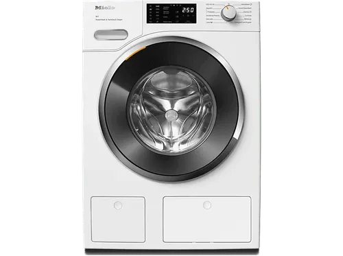 Lavadora carga frontal - Miele WWG880 WCS PWash&TDos&Steam, 9 kg, 1400 rpm, 11 Programas, SteamCare, QuickPowerWash, Blanco loto